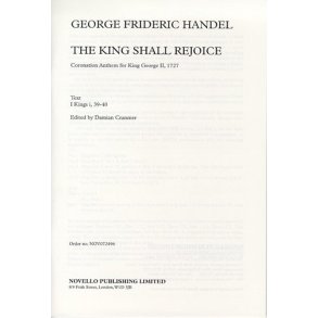 G.F. Handel: The King Shall Rejoice