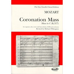 W.A. Mozart: Coronation Mass: Mass In C K.317 (Vocal Score)