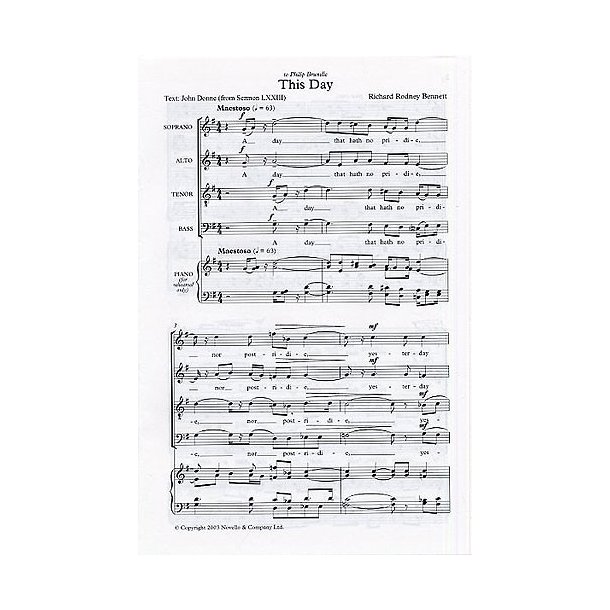Richard Rodney Bennett: This Day