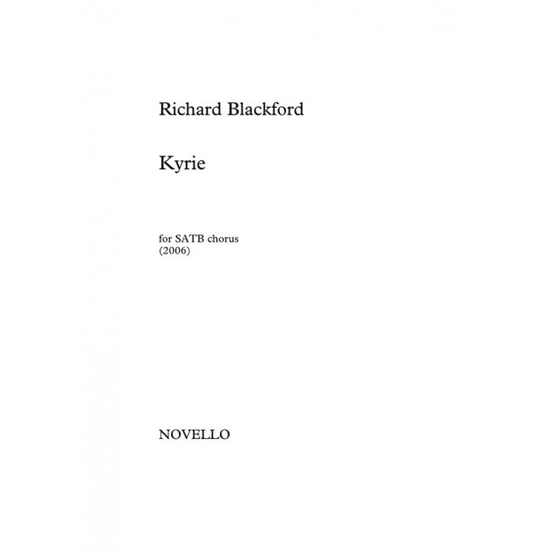 Richard Blackford: Kyrie