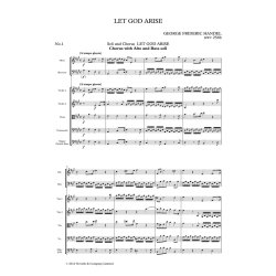 G.F. Handel: Let God Arise HWV256b (Chapel Royal Version) - Parts