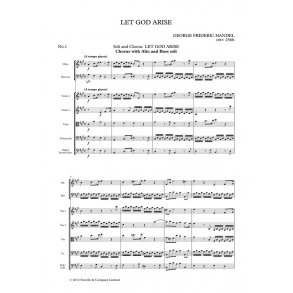 G.F. Handel: Let God Arise HWV256b (Chapel Royal Version) - Parts