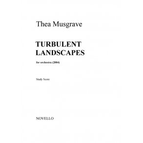 Thea Musgrave: Turbulent Landscapes (Study Score)