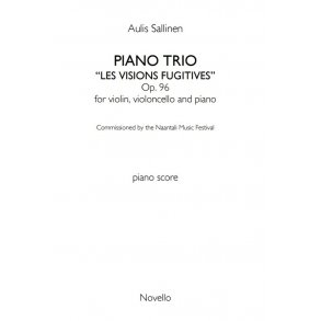 Aulis Sallinen: Piano Trio 'Les Visions Fugitives' Op.96
