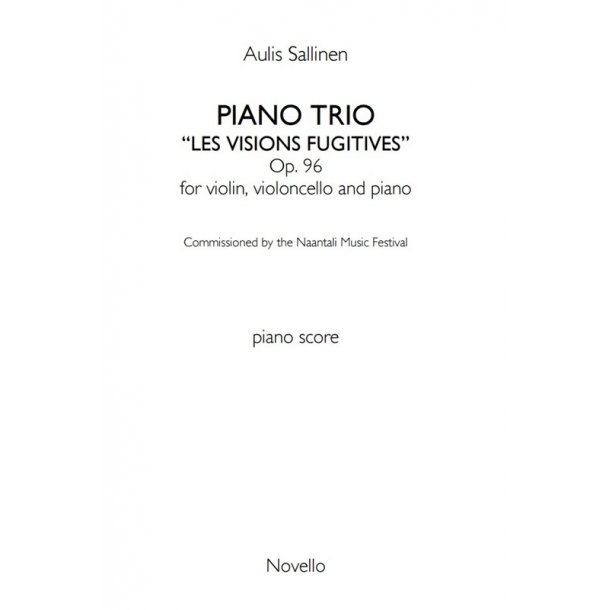 Aulis Sallinen: Piano Trio 'Les Visions Fugitives' Op.96