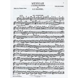 G. F. Handel: Messiah: First Violin (Edited By Watkins Shaw)