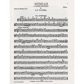G.F. Handel: Messiah (Viola Part)