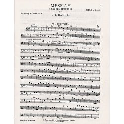 G.F. Handel: Messiah (Cello/Bass Part)