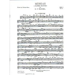 G.F. Handel: Messiah (Watkins Shaw) - Oboe 1 Set A
