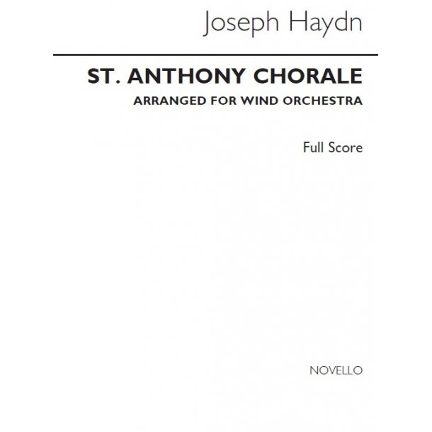 Haydn: St. Anthony Chorale (Score)