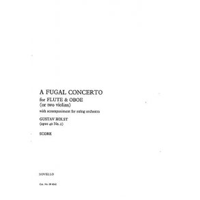 Gustav Holst: Fugal Concerto (Score)