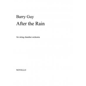 Barry Guy: After The Rain