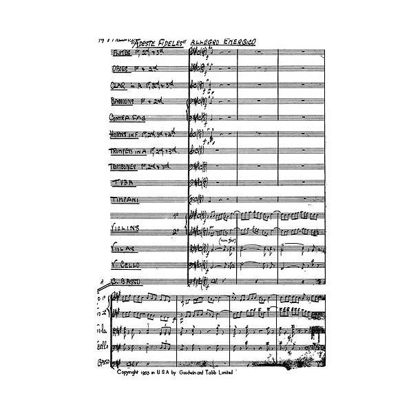 Victor Hely-Hutchinson: Carol Symphony (Score)