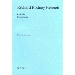 Richard Rodney Bennett: Partita For Orchestra