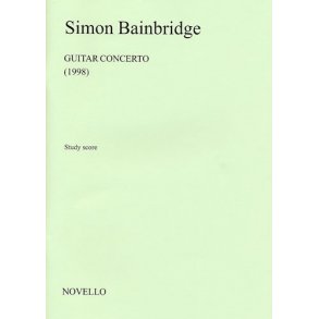 Simon Bainbridge: Guitar Concerto (Score)