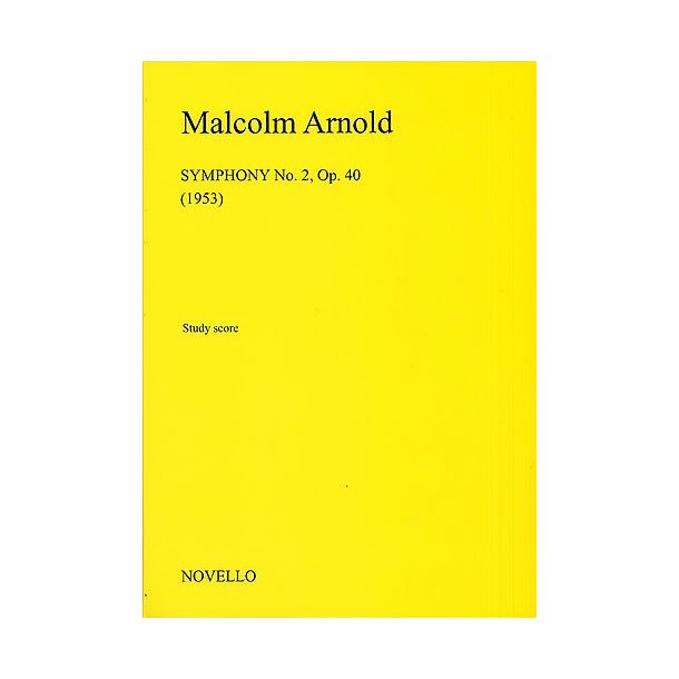 Malcolm Arnold: Symphony No.2 (Study Score)