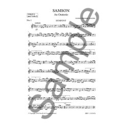 G.F. Handel: Samson (Violin 2 Part)