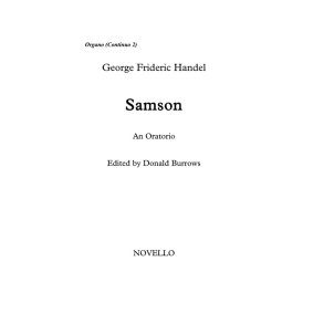 G.F. Handel: Samson (Organ Part)