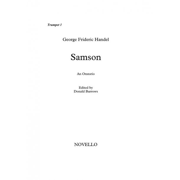 G.F. Handel: Samson (Trumpet Parts)