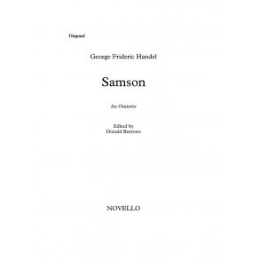 G.F. Handel: Samson (Timpani Part)