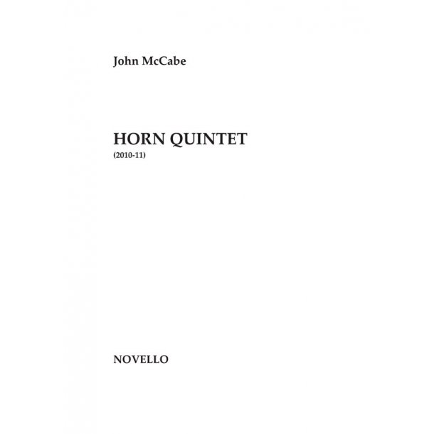 John McCabe: Horn Quintet (Score)