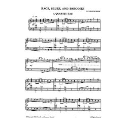 Peter Dickinson: Rags, Blues And Parodies For Piano