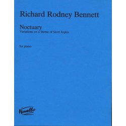 Richard Rodney Bennett: Noctuary For Piano