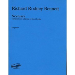 Richard Rodney Bennett: Noctuary For Piano