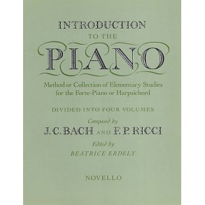 J.C. Bach And F.P. Ricci: Introduction To The Piano Volume Three