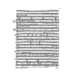 Richard Rodney Bennett: Fanfare On A Sixteenth Century Tune For Two Pianos