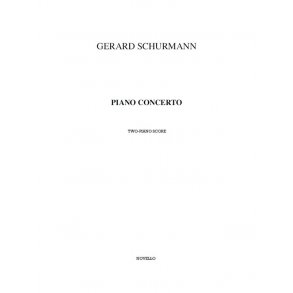 Gerard Schurmann: Piano Concerto (Two-Piano Score)