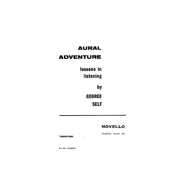 Aural Adventure Teacher?s Book