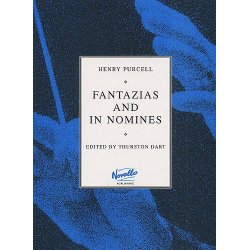 Henry Purcell: Fantazias &amp; In Nomines (Score)