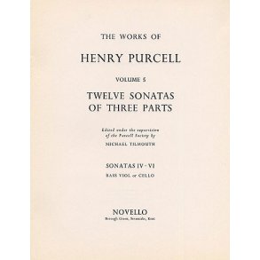Henry Purcell: 12 Sonatas Of Three Parts For Violin 2 (Sonatas IV-VI)
