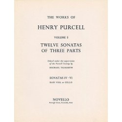 Henry Purcell: 12 Sonatas Of Three Parts (Sonatas IV-VI)