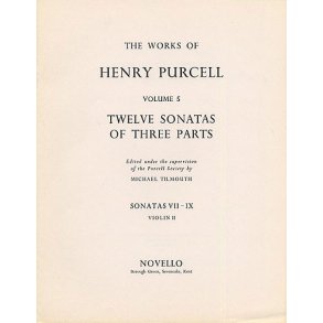 Henry Purcell: 12 Sonatas Of Three Parts For Violin 2 (Sonatas VII-IX)