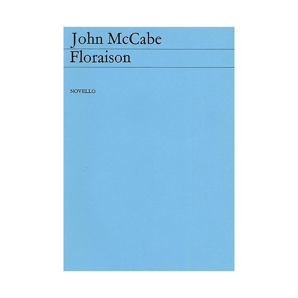 John McCabe: Floraison (The Goddess Triolgy II) (Horn And Piano)