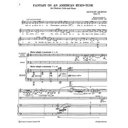 Kenneth Leighton: Fantasy On An American Hymn Tune Op.70