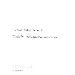 Richard Rodney Bennett: Concerto For Double Bass