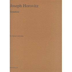 Joseph Horovitz: Sonatina for Clarinet and Piano