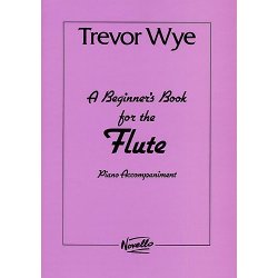 A Beginners Book For The Flute Piano Accompaniments Parts 1 And 2