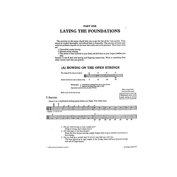 Playing The Viola Pupil's Book