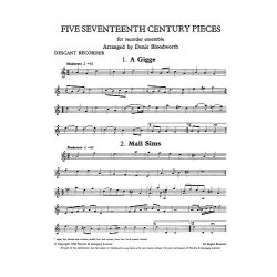 Five Seventeenth Century Pieces