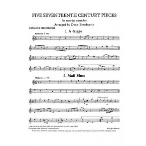 Five Seventeenth Century Pieces