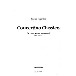 Joseph Horovitz: Concertino Classico (2 Trumpets/Piano)