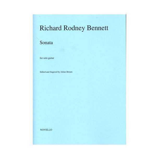 Richard Rodney Bennett: Sonata For Solo Guitar