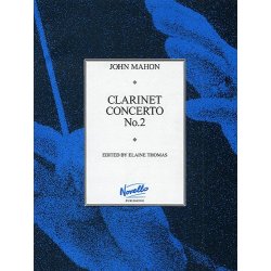 John Mahon: Clarinet Concerto No.2 (Clarinet/Piano)