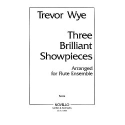 Wye: Three Brilliant Showpieces For Flute Ensemble (Score)