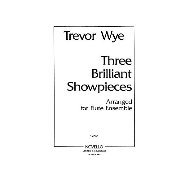 Wye: Three Brilliant Showpieces For Flute Ensemble (Score)