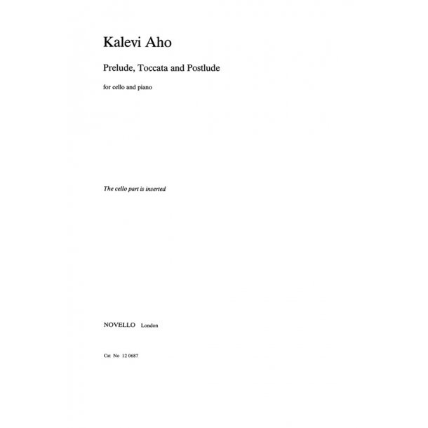 Kalevi Aho: Prelude, Toccata And Postlude